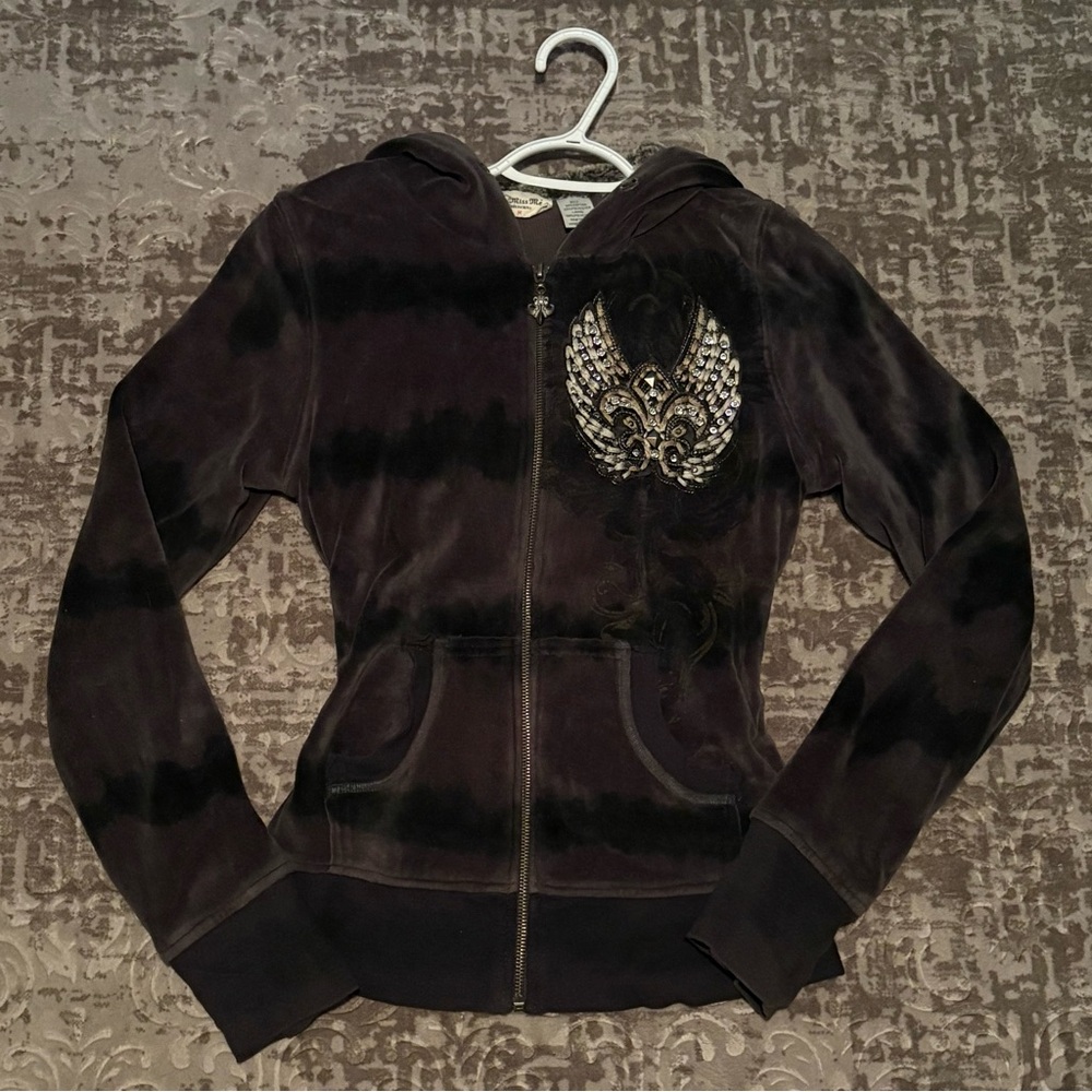 Vintage Miss Me Velour Jacket